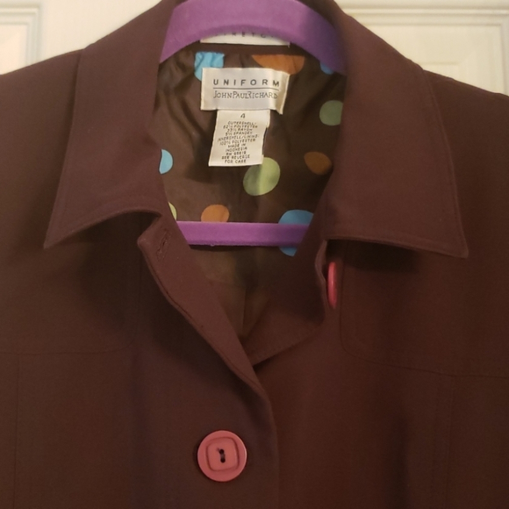 John Paul Richard brown coat